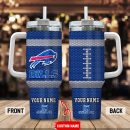 Buffalo Bills NFL Crystal Custom Stanley Quencher 30oz-40oz Stainless Steel Tumbler Hot And Cold Tumbler