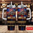 Buffalo Bills NFL Custom Stanley Quencher 30oz-40oz Stainless Steel Tumbler Hot And Cold Tumbler