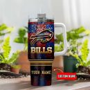 Buffalo Bills NFL Custom Stanley Quencher 30oz-40oz Stainless Steel Tumbler Hot And Cold Tumbler