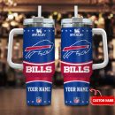 Buffalo Bills NFL Custom Stanley Quencher 30oz-40oz Stainless Steel Tumbler Hot And Cold Tumbler
