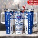 Buffalo Bills NFL Kings Of Football Custom Stanley Quencher 30oz-40oz Stainless Steel Tumbler Hot And Cold Tumbler
