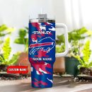 Buffalo Bills NFL Custom Stanley Quencher 30oz-40oz Stainless Steel Tumbler Hot And Cold Tumbler