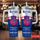 Buffalo Bills NFL Corona Extra Custom Stanley Quencher 30oz-40oz Stainless Steel Tumbler Hot And Cold Tumbler