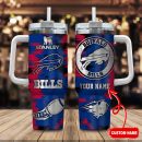 Buffalo Bills NFL Custom Stanley Quencher 30oz-40oz Stainless Steel Tumbler Hot And Cold Tumbler