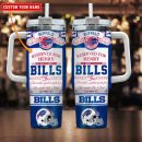 Buffalo Bills NFL Custom Stanley Quencher 30oz-40oz Stainless Steel Tumbler Hot And Cold Tumbler