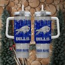 Buffalo Bills NFL Custom Stanley Quencher 30oz-40oz Stainless Steel Tumbler Hot And Cold Tumbler
