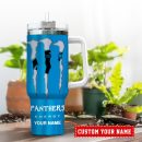 Carolina Panthers NFL Energy Nutrition Facts Custom Stanley Quencher 30oz-40oz Stainless Steel Tumbler Hot And Cold Tumbler