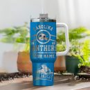 Carolina Panthers NFL Custom Stanley Quencher 30oz-40oz Stainless Steel Tumbler Hot And Cold Tumbler