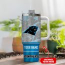 Carolina Panthers NFL Custom Stanley Quencher 30oz-40oz Stainless Steel Tumbler Hot And Cold Tumbler