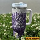 Carolina Panthers NFL Sports Custom Stanley Quencher 30oz-40oz Stainless Steel Tumbler Hot And Cold Tumbler
