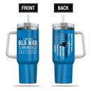 Carolina Panthers NFL Custom Stanley Quencher 30oz-40oz Stainless Steel Tumbler Hot And Cold Tumbler