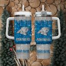 Carolina Panthers NFL Custom Stanley Quencher 30oz-40oz Stainless Steel Tumbler Hot And Cold Tumbler