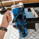 Carolina Panthers NFL Hunting Custom Stanley Quencher 30oz-40oz Stainless Steel Tumbler Hot And Cold Tumbler