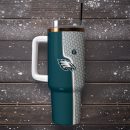 Philadelphia Eagles NFL Custom Stanley Quencher 30oz-40oz Stainless Steel Tumbler Hot And Cold Tumbler