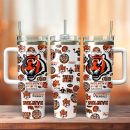 Cincinnati Bengals Football NFL Sport Custom Stanley Quencher 30oz-40oz Stainless Steel Tumbler Hot And Cold Tumbler