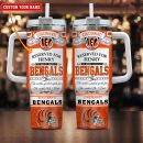 Cincinnati Bengals NFL Father's Day Custom Stanley Quencher 30oz-40oz Stainless Steel