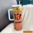 NFL Cincinnati Bengals Custom Stanley Quencher 30oz-40oz Stainless Steel Tumbler Hot And Cold Tumbler