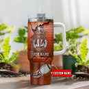 Cincinnati Bengals NFL Metal Style Custom Stanley Quencher 30oz-40oz Stainless Steel Tumbler Hot And Cold Tumbler