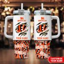 Cincinnati Bengals NFL Custom Stanley Quencher 30oz-40oz Stainless Steel Tumbler Hot And Cold Tumbler