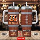 Cincinnati Bengals NFL Crystal Custom Stanley Quencher 30oz-40oz Stainless Steel Tumbler Hot And Cold Tumbler
