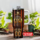 Cincinnati Bengals NFL Golden Logos US Flag Custom Stanley Quencher 30oz-40oz Stainless Steel Tumbler Hot And Cold Tumbler
