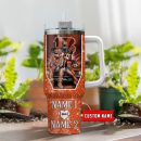Cincinnati Bengals NFL Mickey And Minnie Couple Custom Stanley Quencher 30oz-40oz Stainless Steel Tumbler Hot And Cold Tumbler