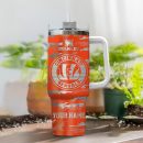 Cincinnati Bengals NFL Camo Pattern Custom Stanley Quencher 30oz-40oz Stainless Steel Tumbler Hot And Cold Tumbler