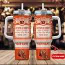 Cincinnati Bengals NFL Vintage Kings Of Football Custom Stanley Quencher 30oz-40oz Stainless Steel Tumbler Hot And Cold Tumbler