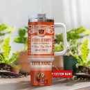 Cincinnati Bengals NFL Vintage Kings Of Football Custom Stanley Quencher 30oz-40oz Stainless Steel Tumbler Hot And Cold Tumbler