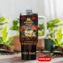 Cincinnati Bengals NFL Glitter Golden Logo Custom Stanley Quencher 30oz-40oz Stainless Steel Tumbler Hot And Cold Tumbler