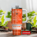 Cincinnati Bengals NFL Custom Stanley Quencher 30oz-40oz Stainless Steel Tumbler Hot And Cold Tumbler