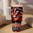 Cincinnati Bengals NFL Custom Stanley Quencher 30oz-40oz Stainless Steel Tumbler Hot And Cold Tumbler
