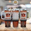 Cincinnati Bengals Glitter NFL Custom Stanley Quencher 30oz-40oz Stainless Steel Tumbler Hot And Cold Tumbler