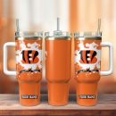 Cincinnati Bengals Football NFL Sport Custom Stanley Quencher 30oz-40oz Stainless Steel Tumbler Hot And Cold Tumbler