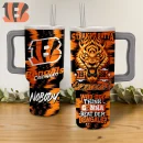 Cincinnati Bengals Custom Stanley Quencher 30oz-40oz Stainless Steel Tumbler Hot And Cold Tumbler