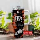 Cincinnati Bengals NFL Custom Stanley Quencher 30oz-40oz Stainless Steel Tumbler Hot And Cold Tumbler