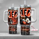 Cincinnati Bengals NFL Custom Stanley Quencher 30oz-40oz Stainless Steel Tumbler Hot And Cold Tumbler