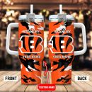 Cincinnati Bengals NFL Custom Stanley Quencher 30oz-40oz Stainless Steel Tumbler Hot And Cold Tumbler