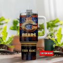 Chicago Bears NFL Custom Stanley Quencher 30oz-40oz Stainless Steel Tumbler Hot And Cold Tumbler