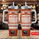 Chicago Bears NFL Vintage Kings Of Football Custom Stanley Quencher 30oz-40oz Stainless Steel Tumbler Hot And Cold Tumbler
