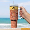 NFL Chicago Bears Custom Stanley Quencher 30oz-40oz Stainless Steel Tumbler Hot And Cold Tumbler