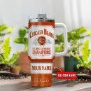 Chicago Bears NFL Jim Beam Custom Stanley Quencher 30oz-40oz Stainless Steel Tumbler Hot And Cold Tumbler