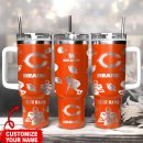 Chicago Bears NFL Custom Stanley Quencher 30oz-40oz Stainless Steel Tumbler Hot And Cold Tumbler