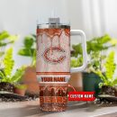 Chicago Bears NFL Glitter Custom Stanley Quencher 30oz-40oz Stainless Steel Tumbler Hot And Cold Tumbler