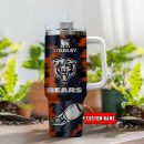 Chicago Bears NFL Custom Stanley Quencher 30oz-40oz Stainless Steel Tumbler Hot And Cold Tumbler