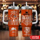 Chicago Bears NFL Custom Stanley Quencher 30oz-40oz Stainless Steel Tumbler Hot And Cold Tumbler