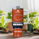 Chicago Bears NFL Custom Stanley Quencher 30oz-40oz Stainless Steel Tumbler Hot And Cold Tumbler