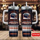 Chicago Bears NFL Fan Cave Custom Stanley Quencher 30oz-40oz Stainless Steel Tumbler Hot And Cold Tumbler