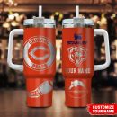 Chicago Bears NFL Custom Stanley Quencher 30oz-40oz Stainless Steel Tumbler Hot And Cold Tumbler