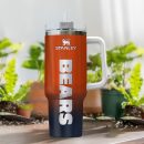 Chicago Bears NFL Custom Stanley Quencher 30oz-40oz Stainless Steel Tumbler Hot And Cold Tumbler